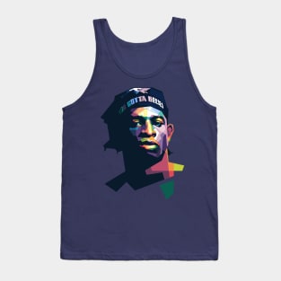 Deion Sanders Pop Art WPAP Tank Top